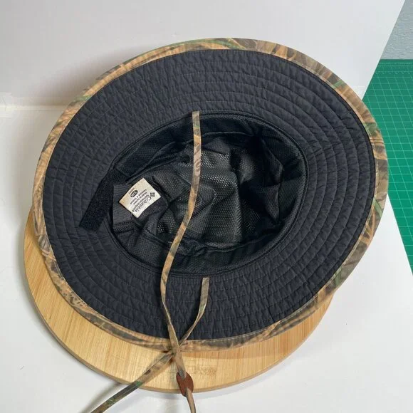 Columbia Unisex S/M Waterfowl Camo Boonie Bucket Hat Wide Brim Hunting Gorpcore - Picture 5 of 8